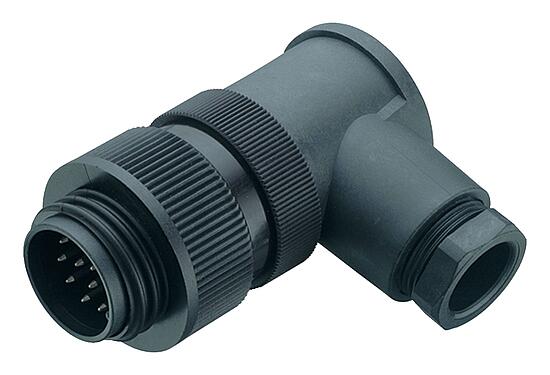 Illustration 99 0737 72 24 - RD30 Male angled connector, Contacts: 24, 12.0-14.0 mm, unshielded, solder, IP65