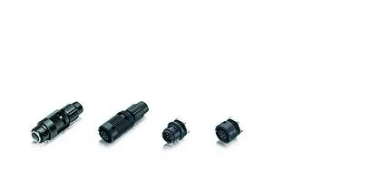 Subminiature bayonet connector IP40