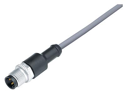 Automation Technology - Data Transmission--Male cable connector_763_1_KS_DG_SK_PVC