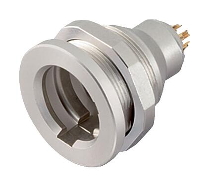 Illustration 09 4931 025 08 - Push Pull Male panel mount connector, Contacts: 8, unshielded, solder, IP40