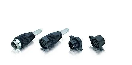 Bayonet power connector IP40