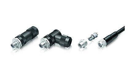 M12 L型连接器 - 自动化技术